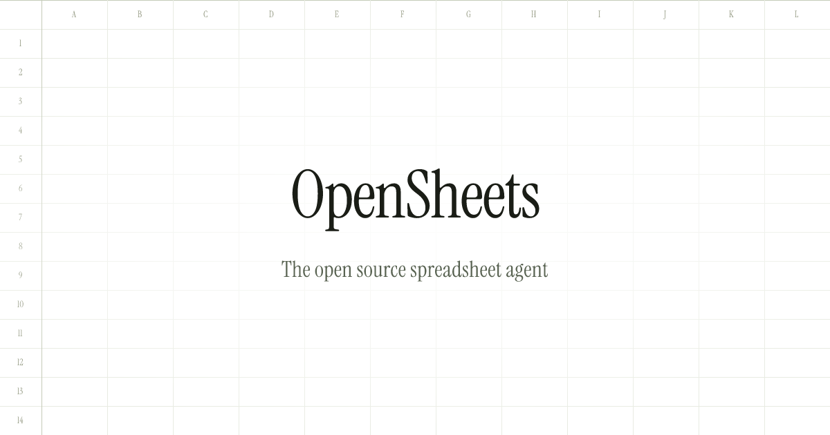 OpenSheets